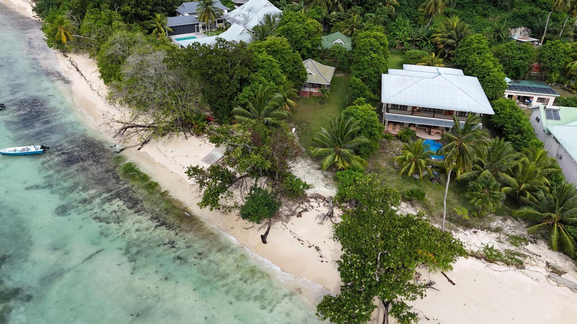 Surf Tropical Villa Seascape Cerf Island Oda fotoğraf